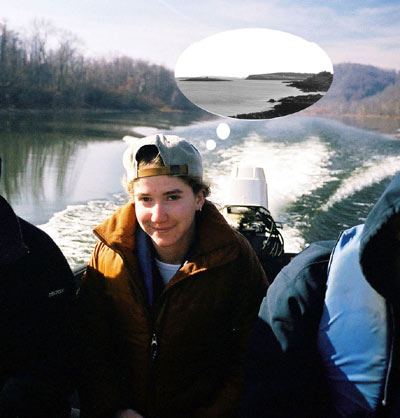 lauren darby on the river thinking of maine