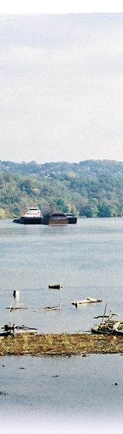 boat in a river allegheny county