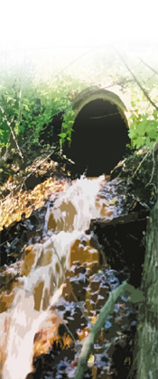 flowing outfall allegheny county
